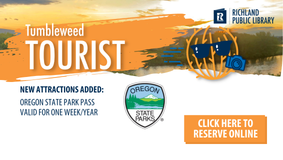 Tumbleweed Tourist state parks rotating banner