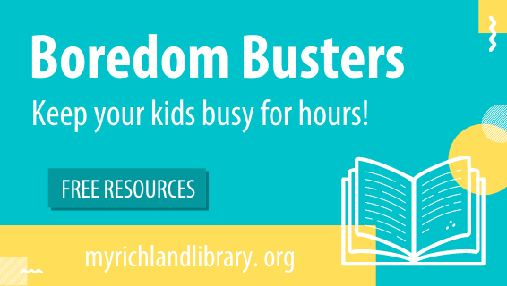 Boredom Buster Free Resources webpage