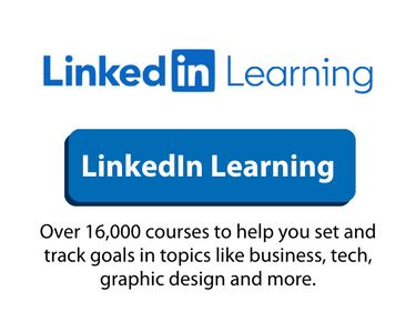 Linkedin Learning has over 16,000 courses to help you develop skills